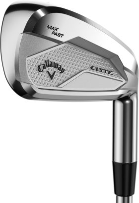 Callaway Elyte MAX Fast Irons 2025 - LEFT - 5-PW,AW - VANQ PL 4 R2 - Golf Clubs