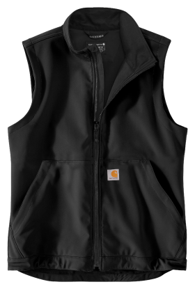 Carhartt Rain Defender Relaxed-Fit Softshell Vest for Men - Black - XLT