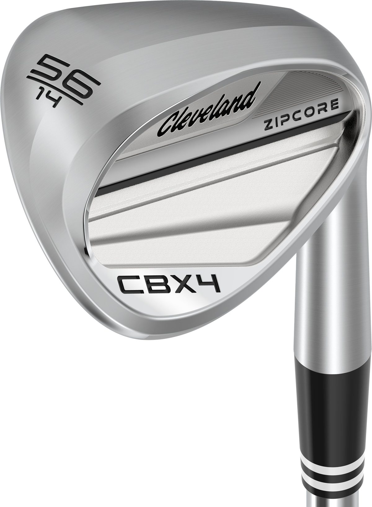 Cleveland CBX 4 ZipCore Wedges - Steel Shaft - Steel Shaft - LEFT - KBS HIREV 2 115 - 54.14 - Golf Clubs