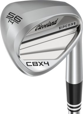 Cleveland CBX 4 ZipCore Wedges - Steel Shaft - Steel Shaft - LEFT - KBS HIREV 2 115 - 54.14 - Golf Clubs