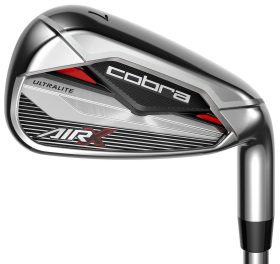 Cobra Air X Irons - RIGHT - STIFF - 5-PW,GW - Golf Clubs