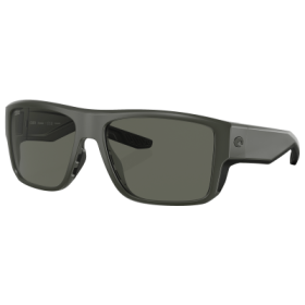 Costa Del Mar Taxman 580G Glass Polarized Sunglasses - Matte Olive/Gray - Large