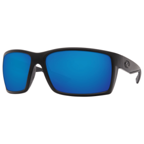 Costa del Mar Reefton 580G Mirror Glass Polarized Sunglasses - Blackout/Blue Mirror - X-Large