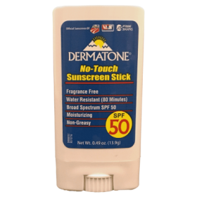 Dermatone SPF 50 No-Touch Sunscreen Stick