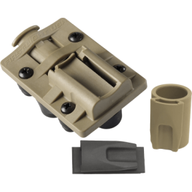 First-Light USA TRS Flashlight Magnet Mount - Coyote Brown