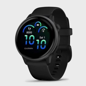 Garmin vivoactive 6 GPS Watches Slate with Black Band