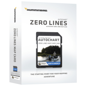 Humminbird AutoChart Zero Lines Map Card - North America