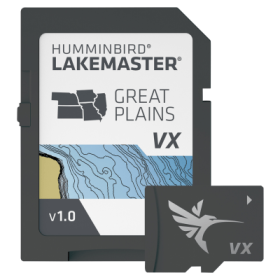 Humminbird LakeMaster VX Digital Map Chart Card - Great Plains