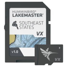 Humminbird LakeMaster VX Digital Map Chart Card - Southeast States