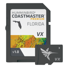 Hummminbird CoastMaster Florida Premium Digital Map Card