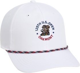 Imperial The 2025 U.S. Open 6-Panel Performance Rope Men's Golf Hat - White