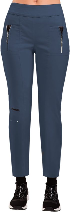 Jamie Sadock Womens Skinnylicious Ankle Golf Pants - Blue, Size: 12
