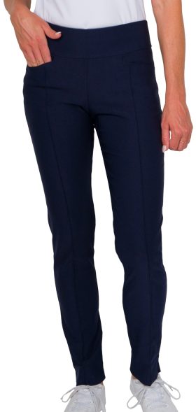 JoFit Womens Full Length Slimmer Golf Pants - Blue, Size: X-Small