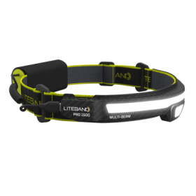 Liteband PRO 1500 Multi-Beam LED Rechargeable Headlamp - Carbon Fiber