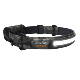 Liteband Sportsman ACTIV 520 Wide Beam LED Rechargeable Headlamp with Night Mode