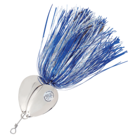 Musky Mayhem Tackle Double Showgirl Spinner - 7-1/2'' - Blue Silver/Nickel