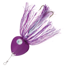 Musky Mayhem Tackle Double Showgirl Spinner - 7-1/2'' - Purple/Purple