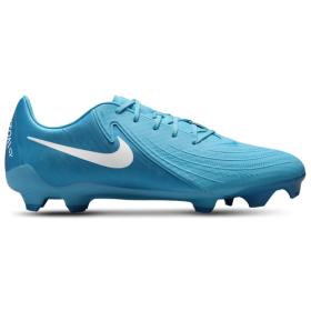 Nike Mens Nike Phantom GX II Academy FG/MG - Mens Soccer Shoes Blue Fury/White Size 11.0