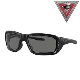 Oakley SI Ballistic HNBL OO9452 Sunglasses - Matte Black/Storm Gray/Clear - X-Large