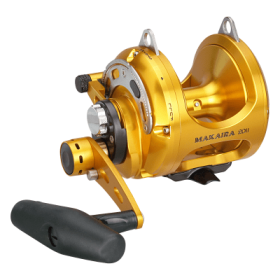 Okuma Makaira Two Speed Lever Drag Reel - 3.8:1/1.7:1 - 30 Size