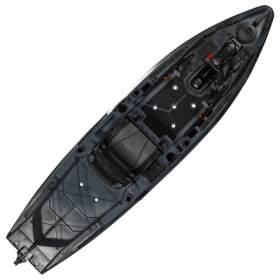 Old Town Sportsman AutoPilot 120 Sit-on-Top Kayak with Minn Kota Trolling Motor - Steel Blue Camo