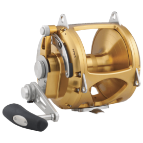 PENN International VIS Gold Two-Speed Lever Drag Reel- 2.3:1/1.1:1 - 100 lbs.