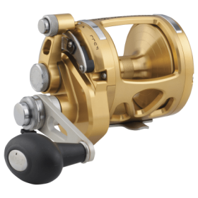 PENN International VIS Gold Two-Speed Lever Drag Reel - 5.2:1/1.6:1 - 20 lbs.