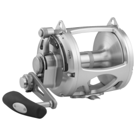 PENN International VIS Silver Two-Speed Lever Drag Reel - 3.1:1/1.5:1 - 65 lbs.