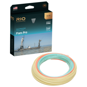 RIO Elite Flats Pro StealthTip Fly Line - Clear/Aqua/Orange/Sand - 6