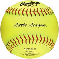 Rawlings PX11RYLLL 11" Little League Fastpitch Softball - 1 Dozen in Yellow Size 11 in