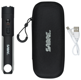 Sabre 2-in-1 Stun Gun with 200-Lumen LED Flashlight