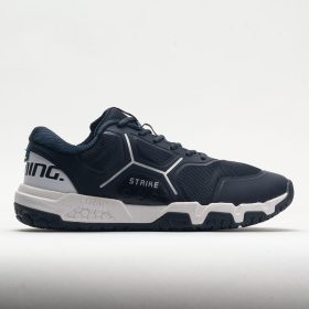 Salming Recoil Strike Men's Indoor, Squash, Racquetball Shoes Navy/White Size 12 Width D - Medium