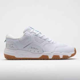 Salming Recoil Strike Men's Indoor, Squash, Racquetball Shoes White Size 10 Width D - Medium
