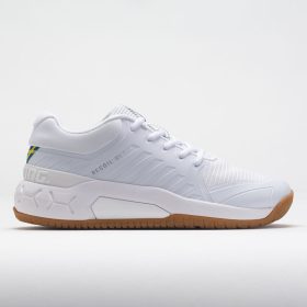 Salming Recoil Ultra Men's Indoor, Squash, Racquetball Shoes Triple White Size 9.5 Width D - Medium