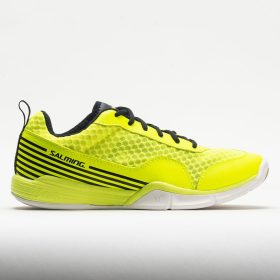 Salming Viper SL Men's Indoor, Squash, Racquetball Shoes Neon Yellow Size 11.5 Width D - Medium