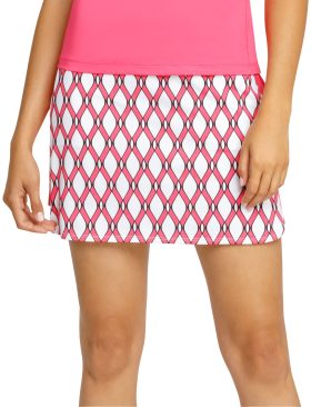 Tail Activewear Womens Eleana 18 Inch Golf Skort - Pink, Size: X-Large