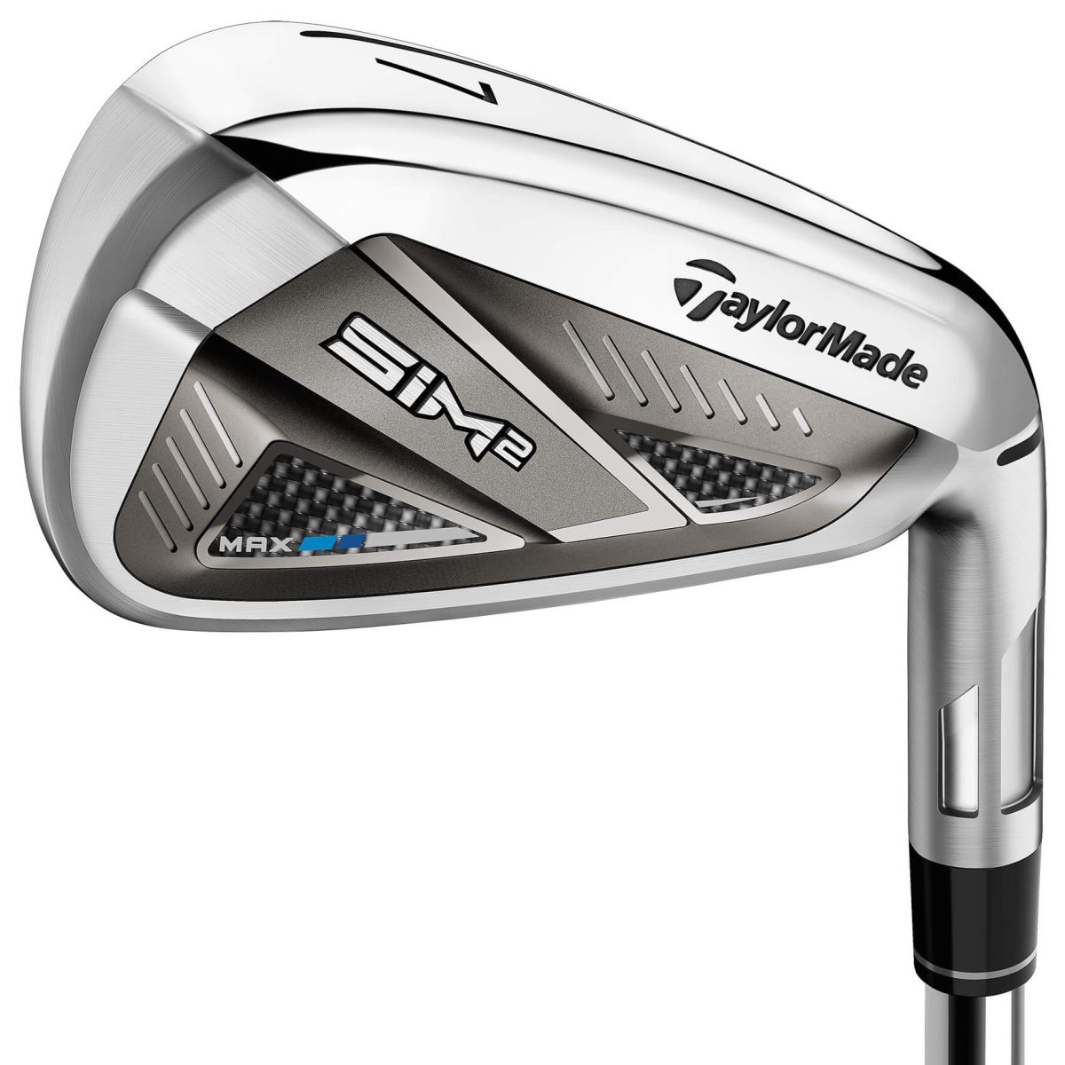 TaylorMade SIM 2 Max Irons - 5-PW,AW - STIFF - RIGHT - Golf Clubs