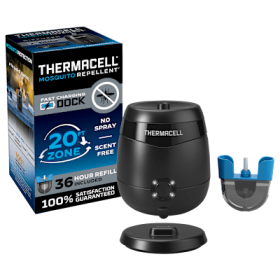 Thermacell E65 Rechargeable Mosquito Repeller with Fast Charging Dock