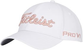 Titleist Tour Performance Men's Golf Hat 2025 - White