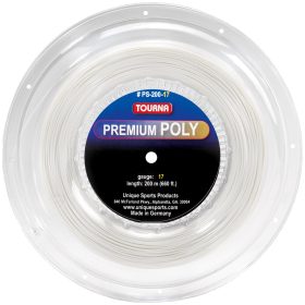 Tourna Premium Poly 16g Tennis String (Reel)