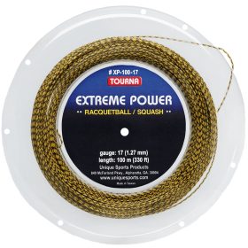Tourna Xtreme Power 17g Squash String Reel (Yellow/Black)