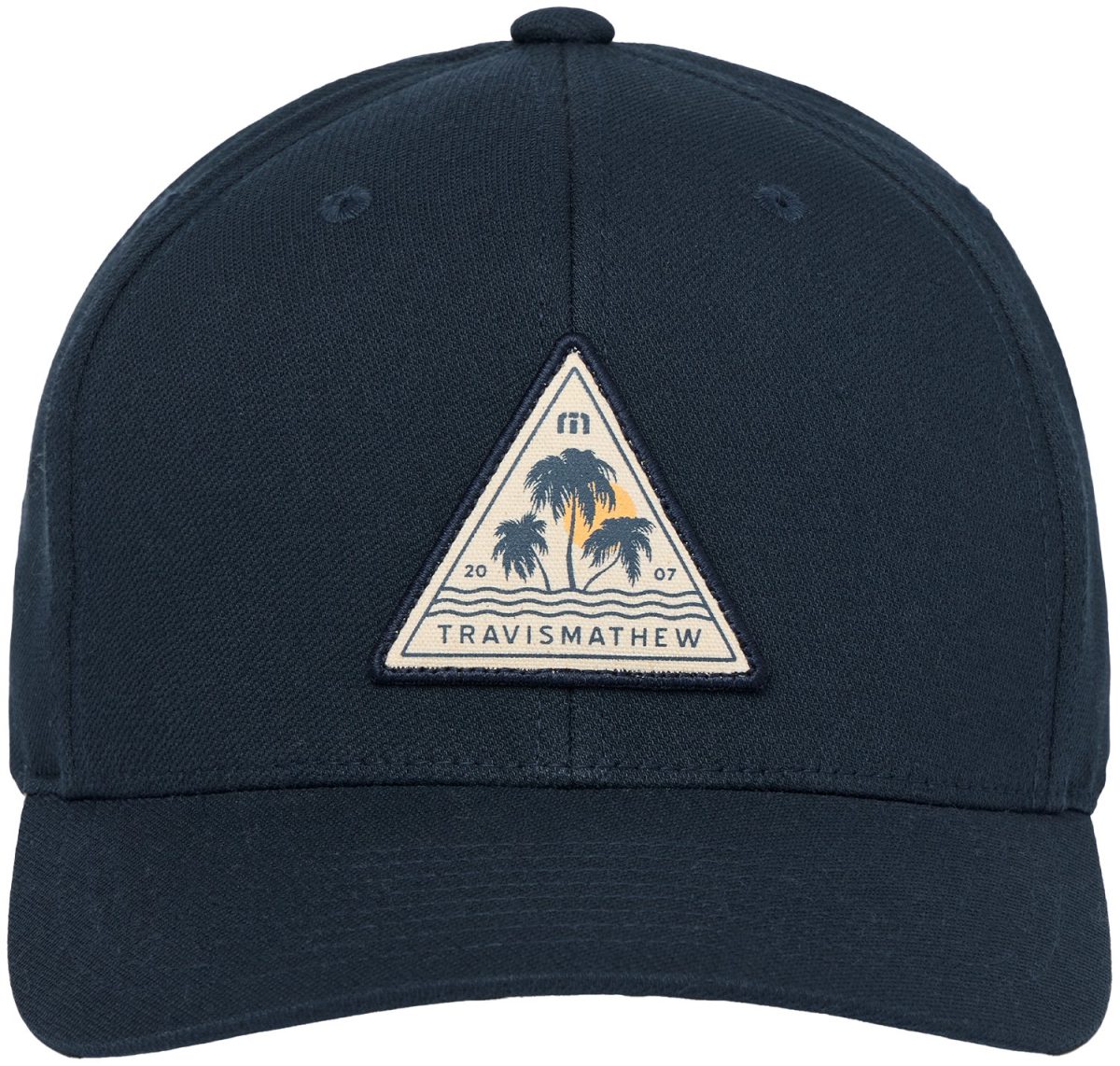 TravisMathew Dark Tide Snapback Men's Golf Hat - Blue