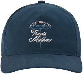 TravisMathew Vacation Home Snapback Men's Golf Hat - Blue