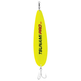 Tsunami Flutter Spoon - Chartreuse - 9" - 6 oz.
