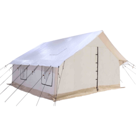 White Duck Outdoors Alpha 14'x16' Fire- and Water-Repellent Wall Tent