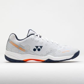 Yonex Strider Beat Men's Indoor, Squash, Racquetball Shoes White/Orange Size 9 Width D - Medium