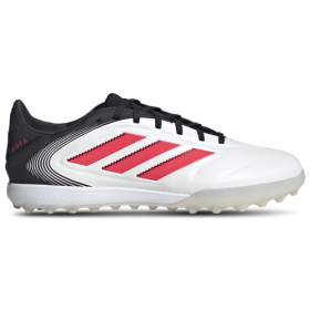 adidas Mens adidas Copa Pure 3 Pro Turf - Mens Soccer Shoes White/Black/Lucid Red Size 7.0
