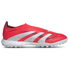 adidas Mens adidas Predator League Laceless Turf - Mens Soccer Shoes Lucid Red/Black/White Size 7.0