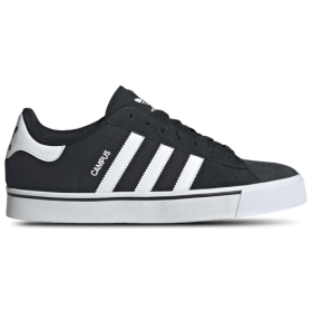 adidas Originals Mens adidas Originals Campus Vulcanized - Mens Soccer Shoes Black/White/Gum Size 12.0