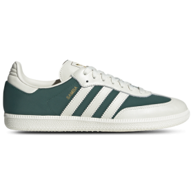 adidas Originals Mens adidas Originals Samba OG - Mens Shoes Off White/Off White/Collegiate Green Size 7.5
